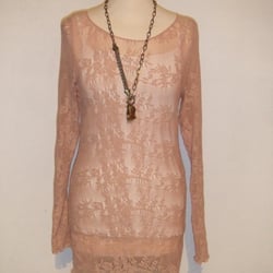 Belle Boutique - Lace tunic £36