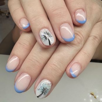 Prestige Nail Lounge - Beautiful 2nd fill of gel builder with simple summer design by Jody at Prestige Nails!! - Waxing Near Me - Dripping Springs, Texas Prestige Nail Lounge - Beautiful 2nd fill of gel builder with simple summer design by Jody at Prestige Nails!! - Waxing Near Me - Dripping Springs, Texas