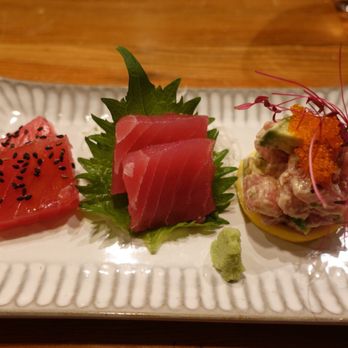 Miyake - 3 way tuna - Japanese Near Me - Portland, Maine Miyake - 3 way tuna - Japanese Near Me - Portland, Maine