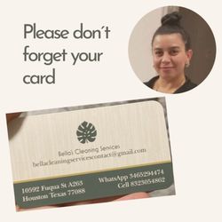 user provided Bella’s Cleaning Services photo