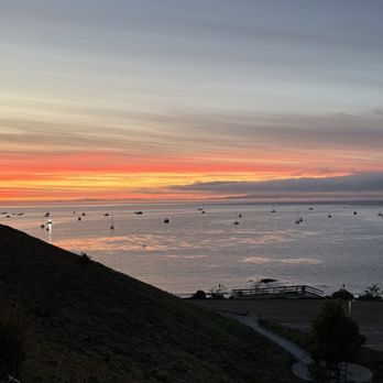 Flying Flags Avila Beach - Morning view from back patio - RV Parks Near Me - Avila Beach, California