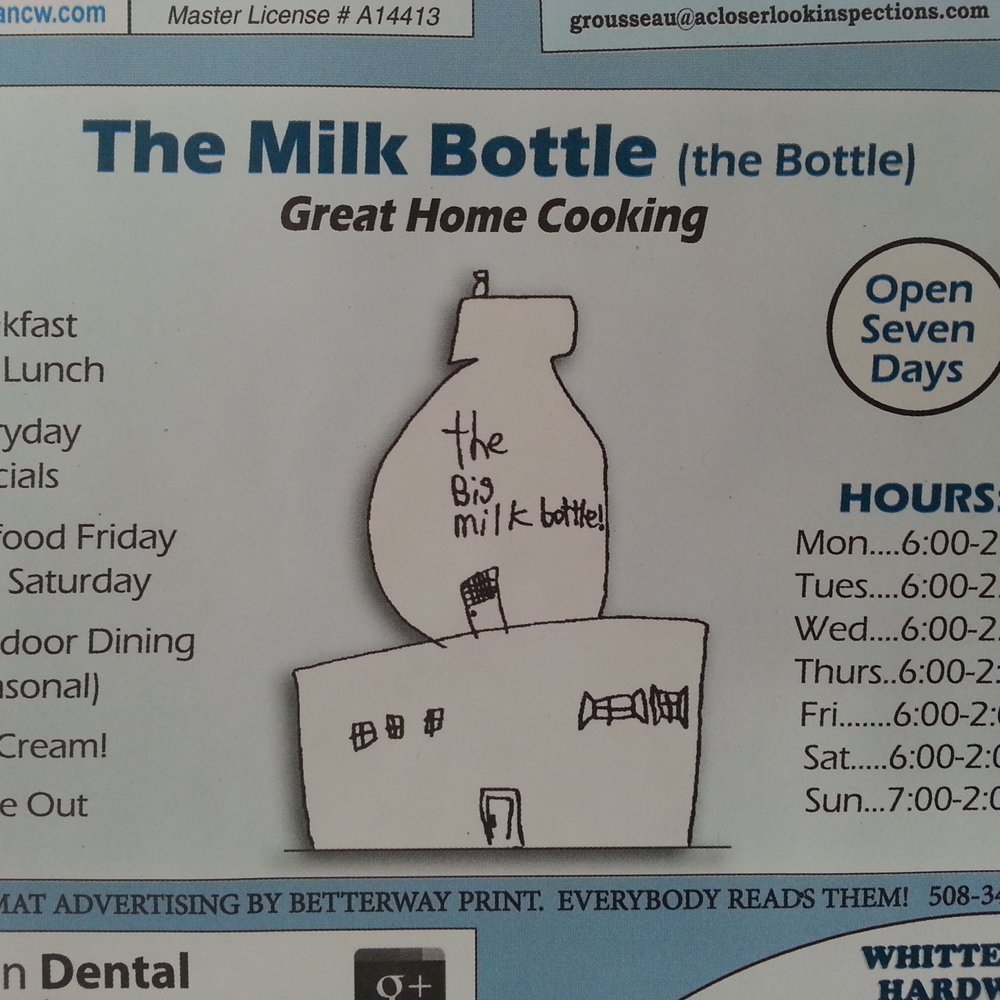 The Milk Bottle Restaurant - Breakfast & Brunch Near Me - Raynham, Massachusetts The Milk Bottle Restaurant - Breakfast & Brunch Near Me - Raynham, Massachusetts