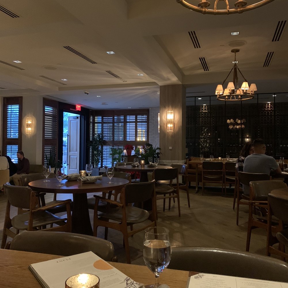 FLINT by Baltaire - View from the platform seating area towards the front door - New American Near Me - Phoenix, Arizona FLINT by Baltaire - View from the platform seating area towards the front door - New American Near Me - Phoenix, Arizona