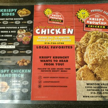 Krispy Krunchy Chicken - Chicken Shop Near Me - Hayward, California Krispy Krunchy Chicken - Chicken Shop Near Me - Hayward, California