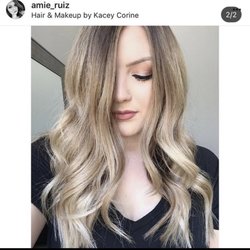 Hair & Makeup By Kacey Corine - Blonde balayage