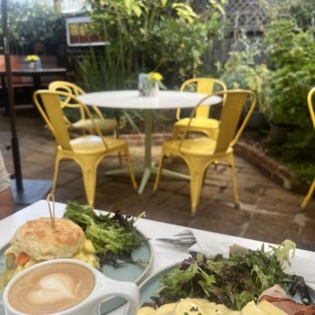 Sunflower Caffe - Chai Latte Eggs Benedict - Coffee & Tea Near Me - Sonoma, California Sunflower Caffe - Chai Latte Eggs Benedict - Coffee & Tea Near Me - Sonoma, California