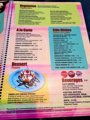 Menu photo 6 Los Cuates Albuquerque, NM