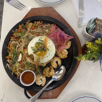 Sweet Maple - Bibimbap with shrimp - Breakfast & Brunch Near Me - Cupertino, California