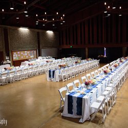 Unitarian Universalist Church of Berkeley - UUCB Social Hall set up for a wedding