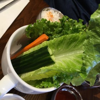 Daan Korean Cuisine - Lettuce for the chicken - Korean Near Me - Richmond, British Columbia
