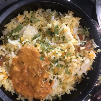 1947 Eatery & Lounge - Saffron rice. Very flavorful and plenty! - Indian Near Me - Indianapolis, Indiana 1947 Eatery & Lounge - Saffron rice. Very flavorful and plenty! - Indian Near Me - Indianapolis, Indiana