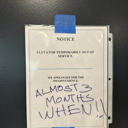 Hunting Creek Club Condominiums - Perpetually broke elevator at Hunting Creek Club