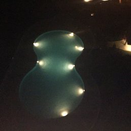 Pool at night