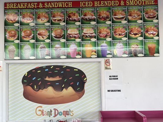 Menu photo 1 Giant Donuts Oakley, CA Menu photo 1 Giant Donuts Oakley, CA