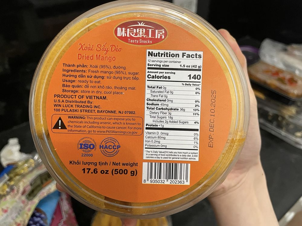 Food from Hashi Market