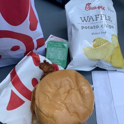 Chic Fil A - Not complaining. Good for a quick fix.