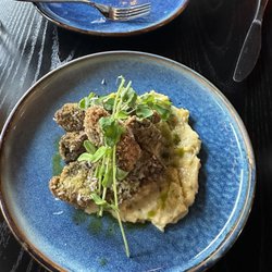 Winebar Kensington - Mushroom fritters