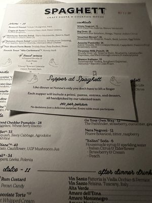 Menu photo 2 Spaghett Charlotte, NC