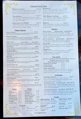 Menu photo 5 Muchacho Alegre Sevierville, TN