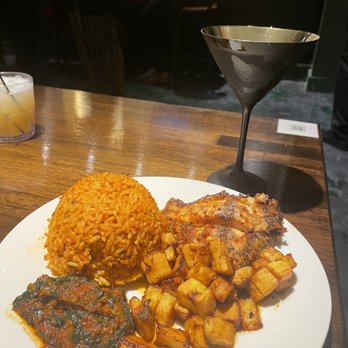 Levels Nigerian Cuisine - "Party Jollof" Jollof Rice Plate - Caribbean Near Me - Saint Louis, Missouri Levels Nigerian Cuisine - "Party Jollof" Jollof Rice Plate - Caribbean Near Me - Saint Louis, Missouri