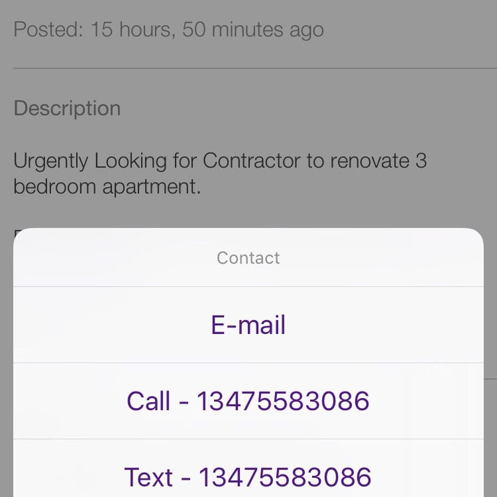 Renovation Group - This is how twisted this guy is, he put a fake ad with my phone number in it - General Contractors Near Me Renovation Group - This is how twisted this guy is, he put a fake ad with my phone number in it - General Contractors Near Me