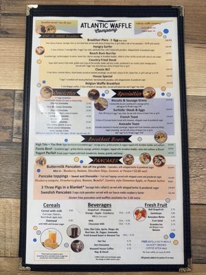 Menu photo 2 Atlantic Waffle Company Virginia Beach, VA Menu photo 2 Atlantic Waffle Company Virginia Beach, VA