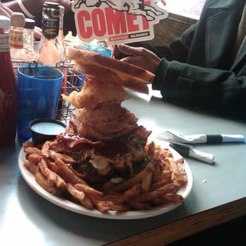 Comet Cafe - Akimbo Burger! - Breakfast & Brunch Near Me - Milwaukee, Wisconsin Comet Cafe - Akimbo Burger! - Breakfast & Brunch Near Me - Milwaukee, Wisconsin