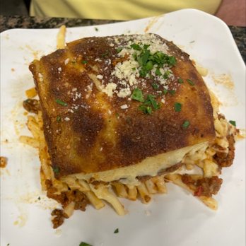 Chris' Taverna - Lasagna - Greek Near Me - Lake Worth, Florida