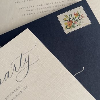 Southland Printing - Close-up of the pretty linen paper invitations - Printing Services Near Me - Lexington, Kentucky Southland Printing - Close-up of the pretty linen paper invitations - Printing Services Near Me - Lexington, Kentucky