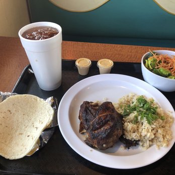 Inka Chicken - Combo w/ brown rice & salad - Peruvian Near Me - Austin, Texas Inka Chicken - Combo w/ brown rice & salad - Peruvian Near Me - Austin, Texas