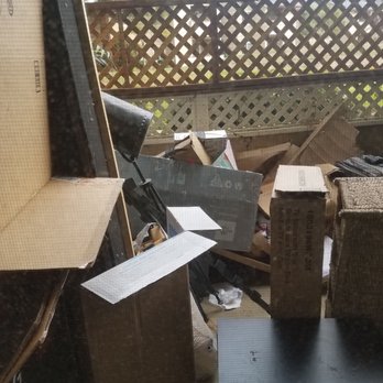 Eco Junk - Before. .full of s*** lol - Junk Removal & Hauling Near Me