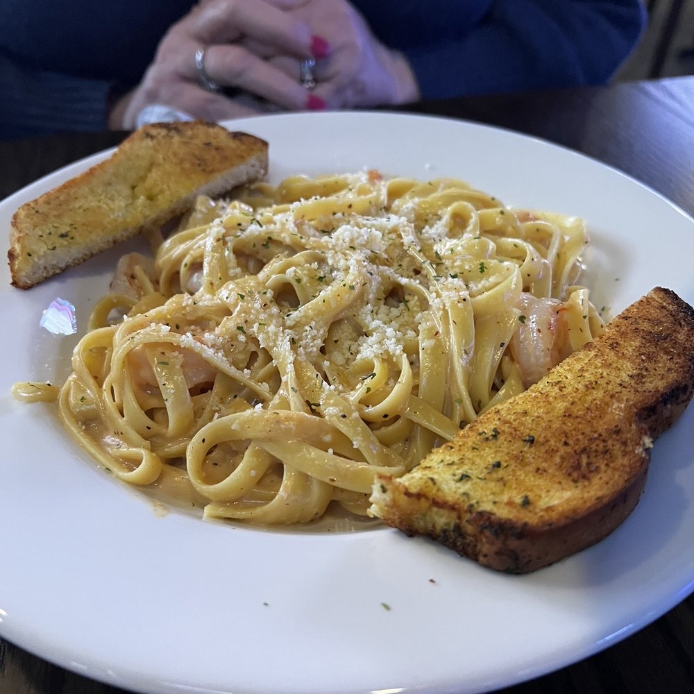 Lux American Grill - Creamy Chipotle Pasta with Shrimp - Bars Near Me - Papillion, Nebraska