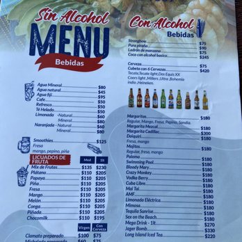 Omega - Drink menu - Mexican Near Me - Cabo San Lucas, BCS Omega - Drink menu - Mexican Near Me - Cabo San Lucas, BCS
