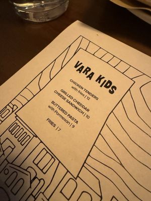 Menu photo 5 Fifty Vara San Francisco, CA