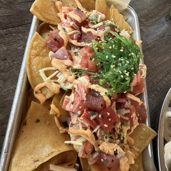 Seasurf Fish Co - Poke Nachos - Seafood Near Me - Del Mar, California Seasurf Fish Co - Poke Nachos - Seafood Near Me - Del Mar, California