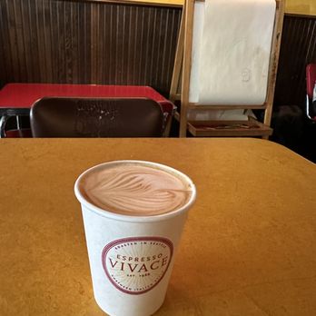 Espresso Vivace Roasteria - Oat milk latte - Coffee & Tea Near Me - Seattle, Washington