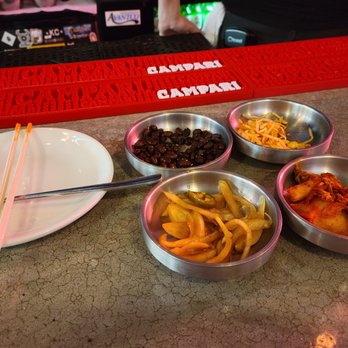 Chingu - Kimchi, pickled onions, black beans.and bean sprouts - Korean Near Me - Kansas City, Missouri Chingu - Kimchi, pickled onions, black beans.and bean sprouts - Korean Near Me - Kansas City, Missouri
