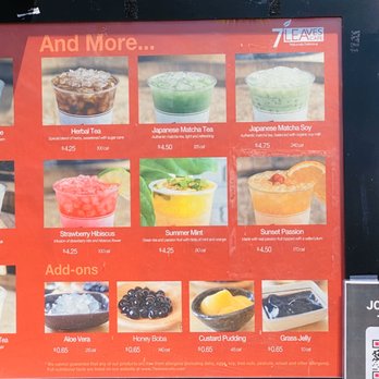 7 Leaves Cafe - Menu - Coffee & Tea Near Me - Alhambra, California