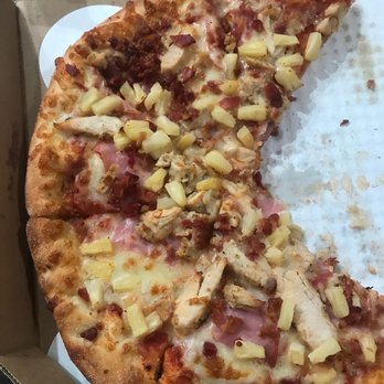 Marco's Pizza - Hawaiian Pizza with bacon, ham, and chicken - Chicken Wings Near Me - Hesperia, California Marco's Pizza - Hawaiian Pizza with bacon, ham, and chicken - Chicken Wings Near Me - Hesperia, California