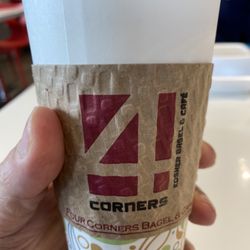 Four Corners Kosher Bagel & Cafe - Good coffee!