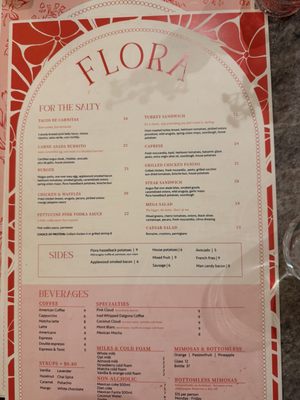 Menu photo 1 Flora San Diego, CA Menu photo 1 Flora San Diego, CA