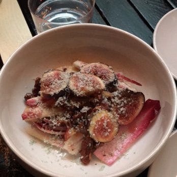 Traif - Salad with figs, apple, feta cheese - New American Near Me - Brooklyn, New York Traif - Salad with figs, apple, feta cheese - New American Near Me - Brooklyn, New York