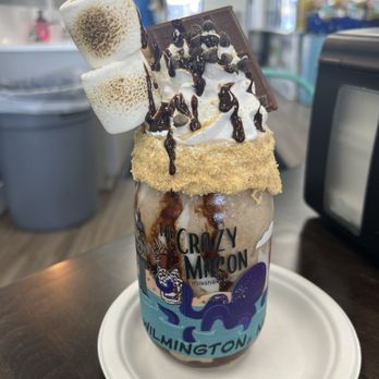 The Crazy Mason - Wilmington - Smores milkshake - Ice Cream & Frozen Yogurt Near Me - Wilmington, North Carolina The Crazy Mason - Wilmington - Smores milkshake - Ice Cream & Frozen Yogurt Near Me - Wilmington, North Carolina
