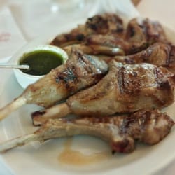 Parrilla São José - Lamb French rack! Awesome!