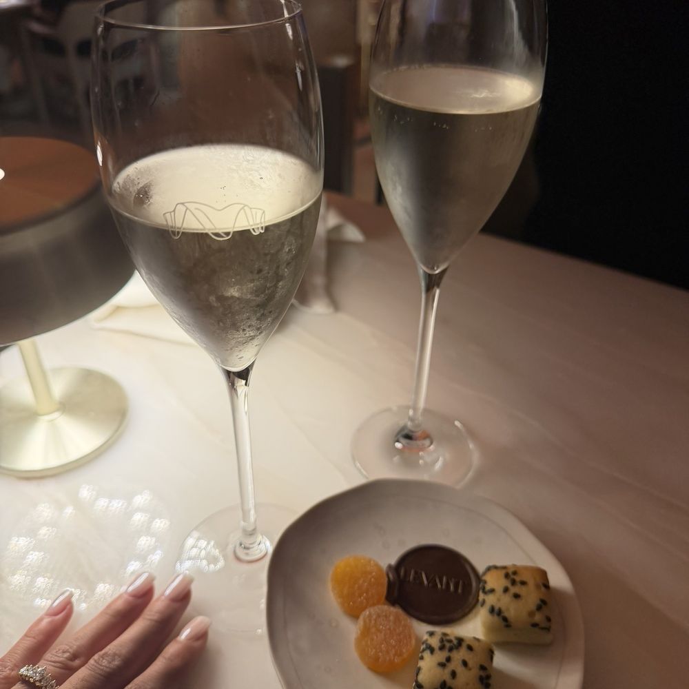 Levant - Complementary dessert and champagne - Mediterranean Near Me - San Juan, Puerto Rico