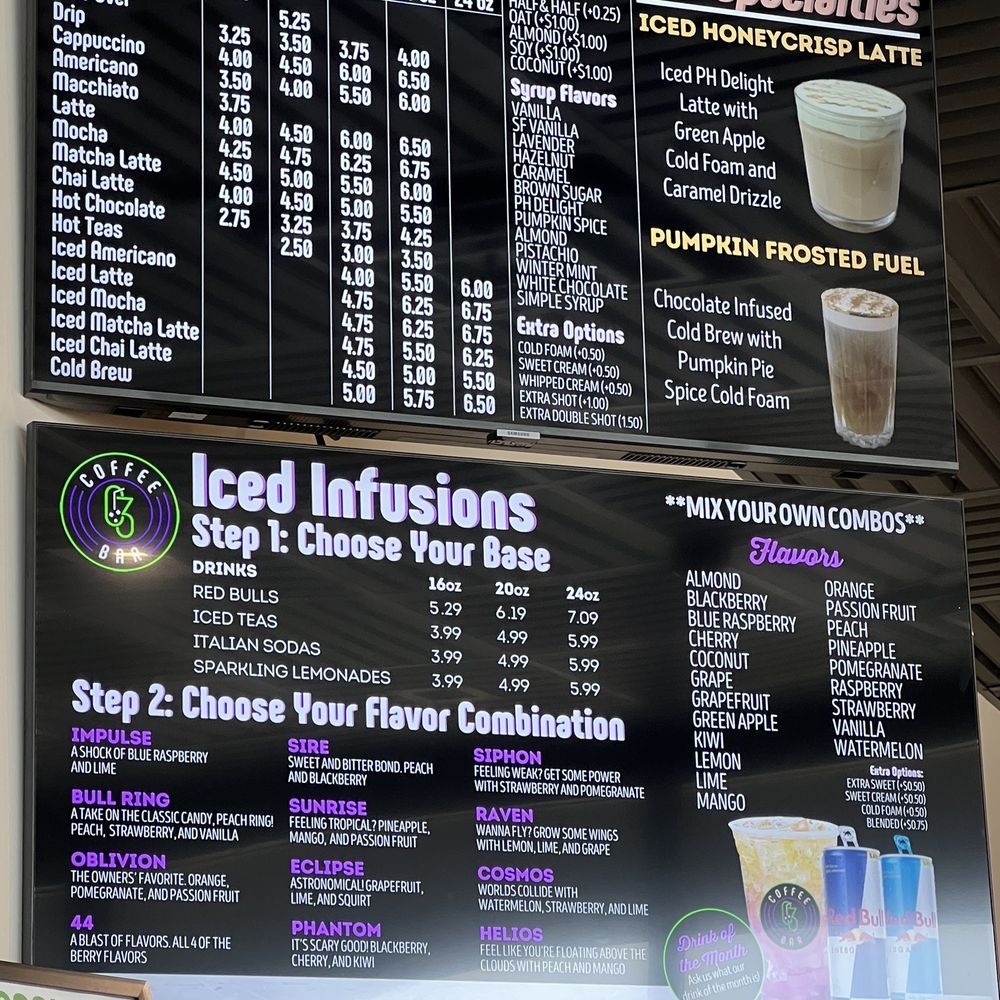 C3 Coffee Bar - menu and prices - Coffee & Tea Near Me - Skokie, Illinois