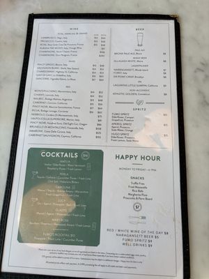 Menu photo 1 Fumo Soho New York, NY Menu photo 1 Fumo Soho New York, NY