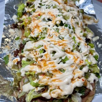 La Patrona Market & Carry Out - Huarache de Asada - Food Trucks Near Me - Temple Hills, Maryland