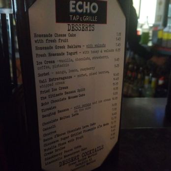Echo Tap & Grille - Bars Near Me - Mountainside, New Jersey Echo Tap & Grille - Bars Near Me - Mountainside, New Jersey