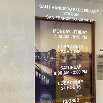US Post Office - Hours of operation - Post Offices Near Me - San Francisco, California US Post Office - Hours of operation - Post Offices Near Me - San Francisco, California